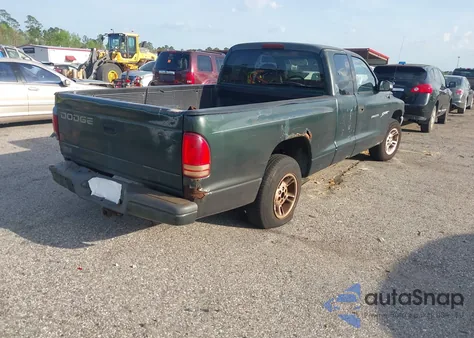 1999 Dodge Dakota Slt/Sport из США, поврежденный, VIN 1B7GL22Y7XS116976